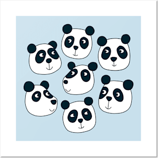 Particularly Pleasant Pandas Posters and Art